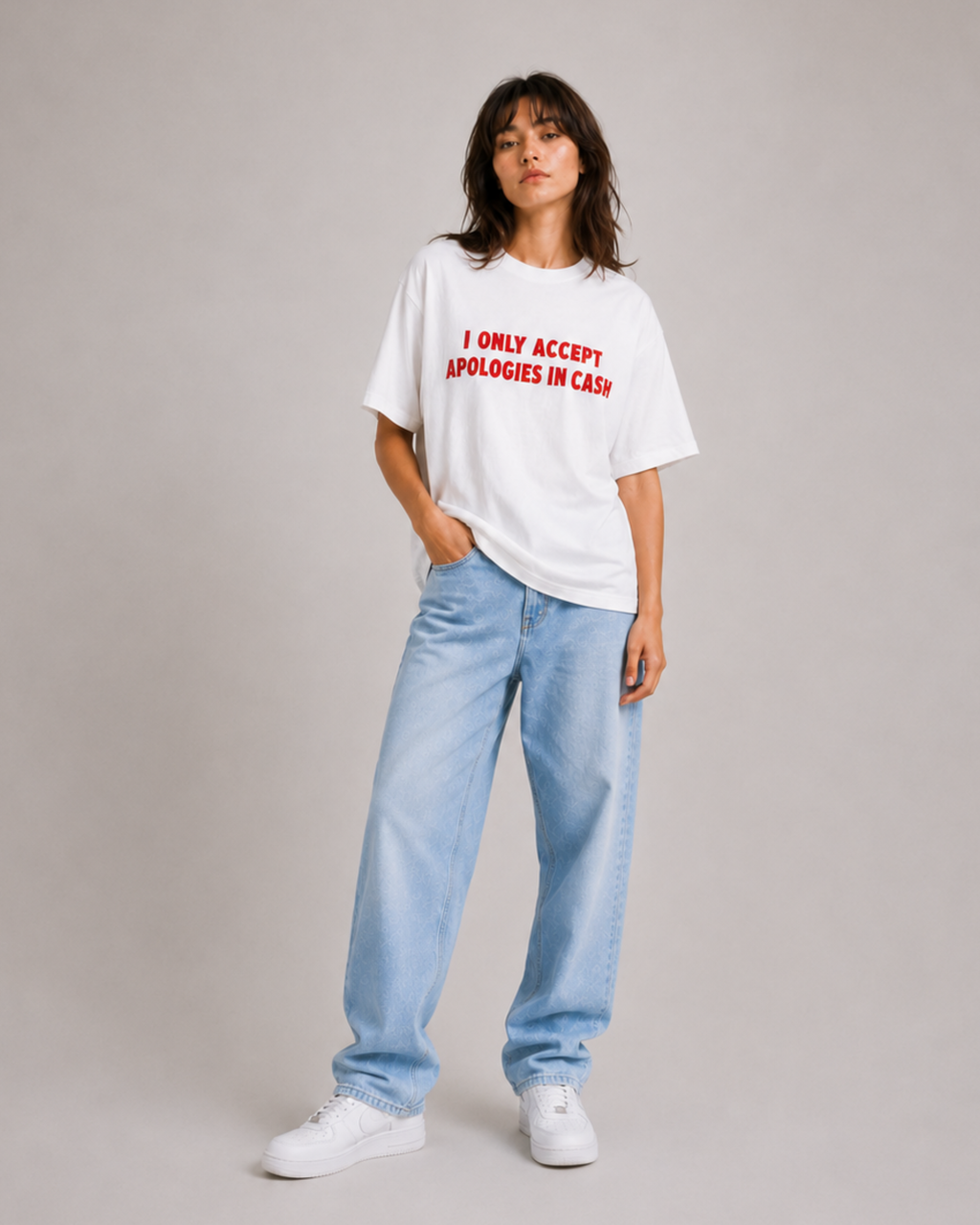 I Only Accept Apologies In Cash