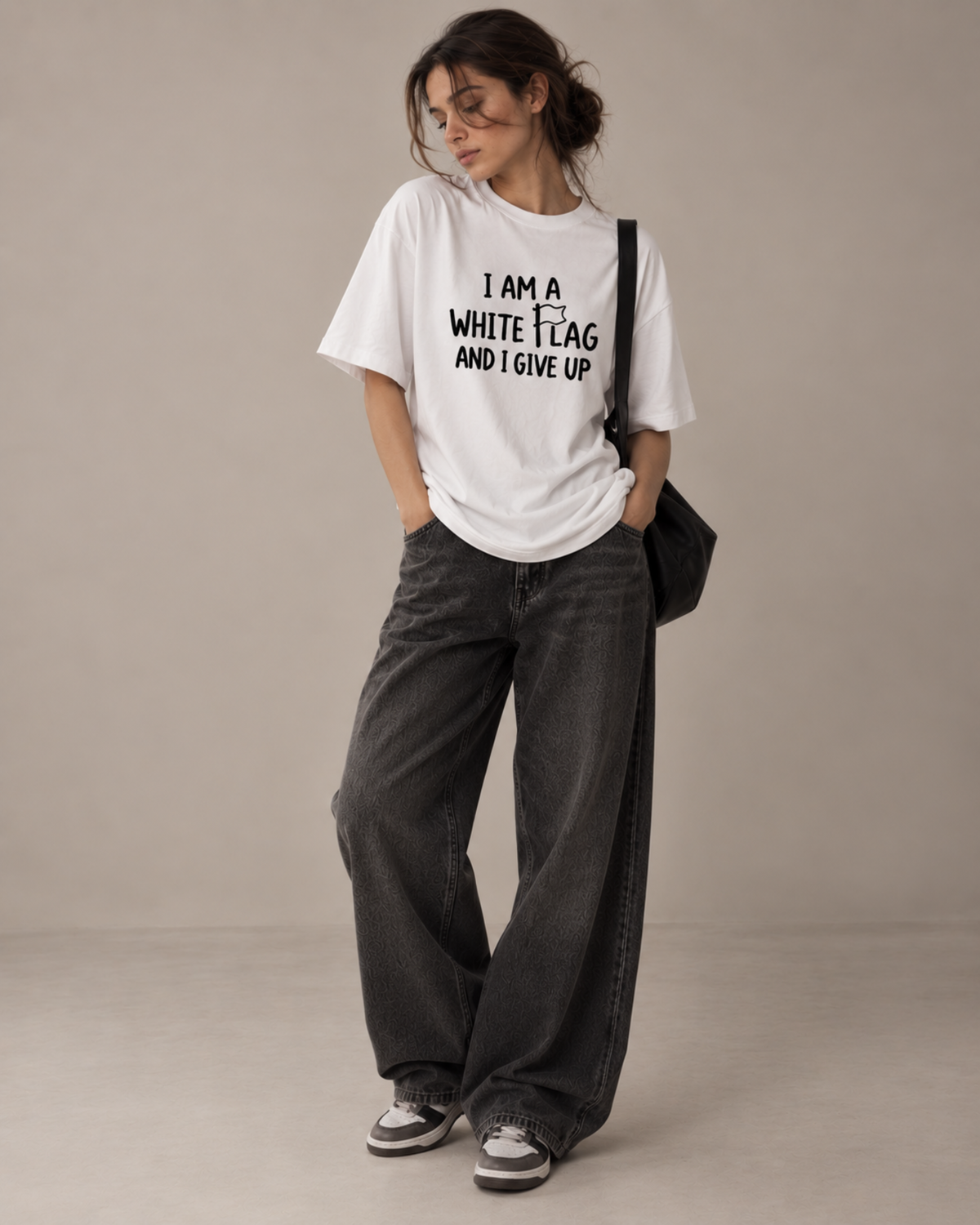I Am A White Flag And I Give Up